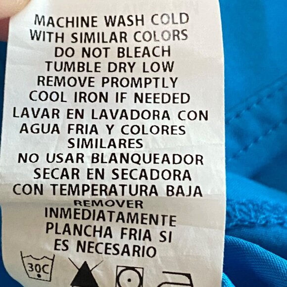 SCRUBSTAR V-Neck Scrub Top S Blue - Picture 5 of 5